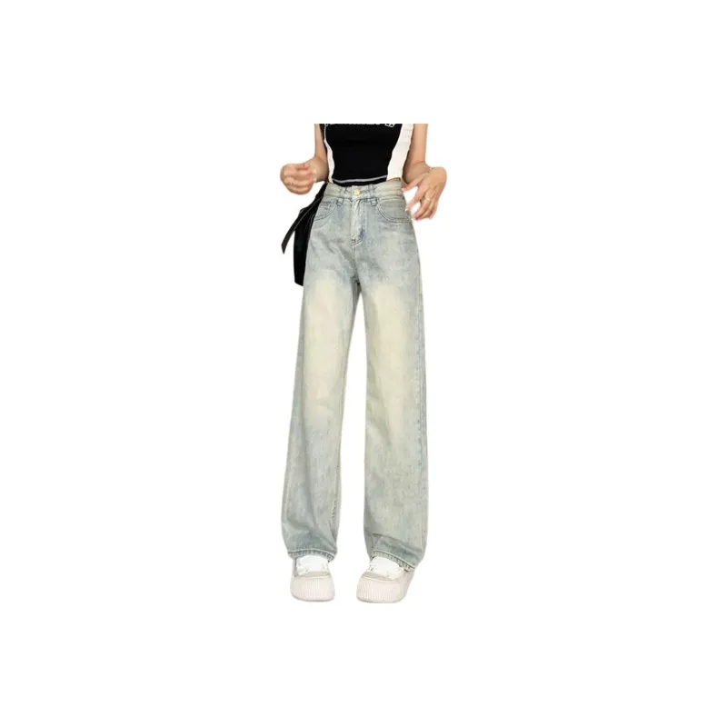 KULAIYA Jeans Women's Yellow Mud-0