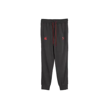 PUMA Knitted Sports Pants Women's Dark Gray