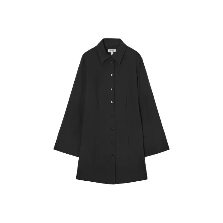 COS Long Sleeved Dresses Women's Black-0