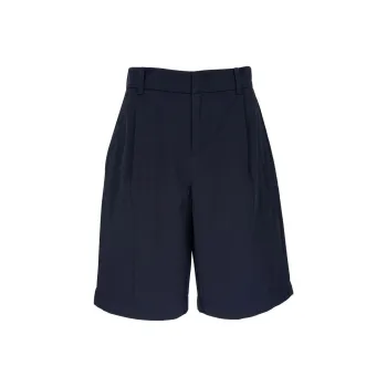 VINCE Elasticated waist Cotton Shorts