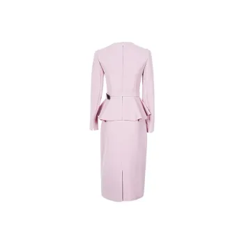 MISSSHINE Long Sleeved Dresses Women's Pink