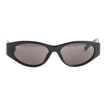 Balenciaga Oval Sunglasses Women's Black