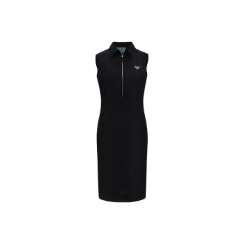 PRADA Sleeveless Midi Dress