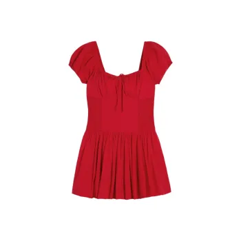 Hollister Short Sleeved Dresses Women's Red