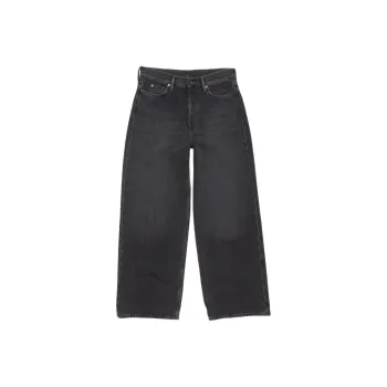 Acne Studios 2022F Relaxed Fit Jeans 'Black'