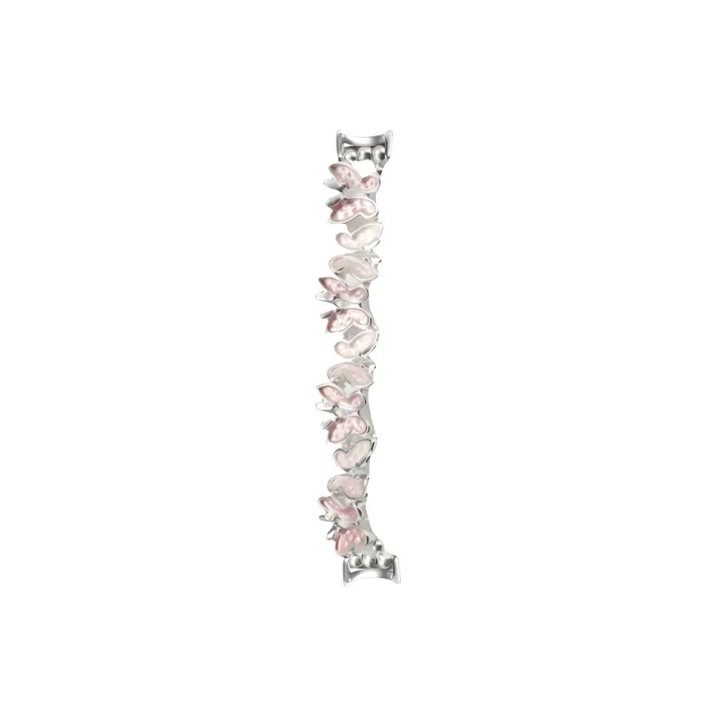 Akkerds Xiaomi Red Beige Compatibility Watch Band 130mm Metal-2