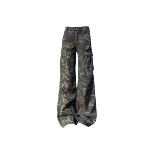 BENGEN Jeans Women's Camouflage