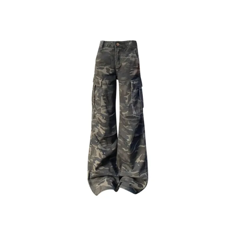 BENGEN Jeans Women's Camouflage-0