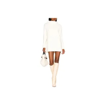 FREE PEOPLE Long-Sleeved Dresses Women's White