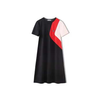Elle Active Short Sleeved Dresses Women's Navy Blue
