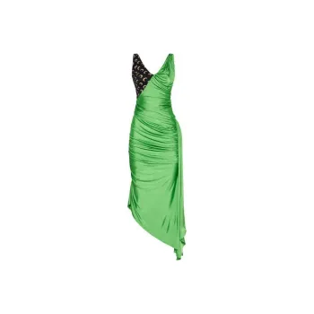 Marine Serre Sleeveless Dress Women's Green