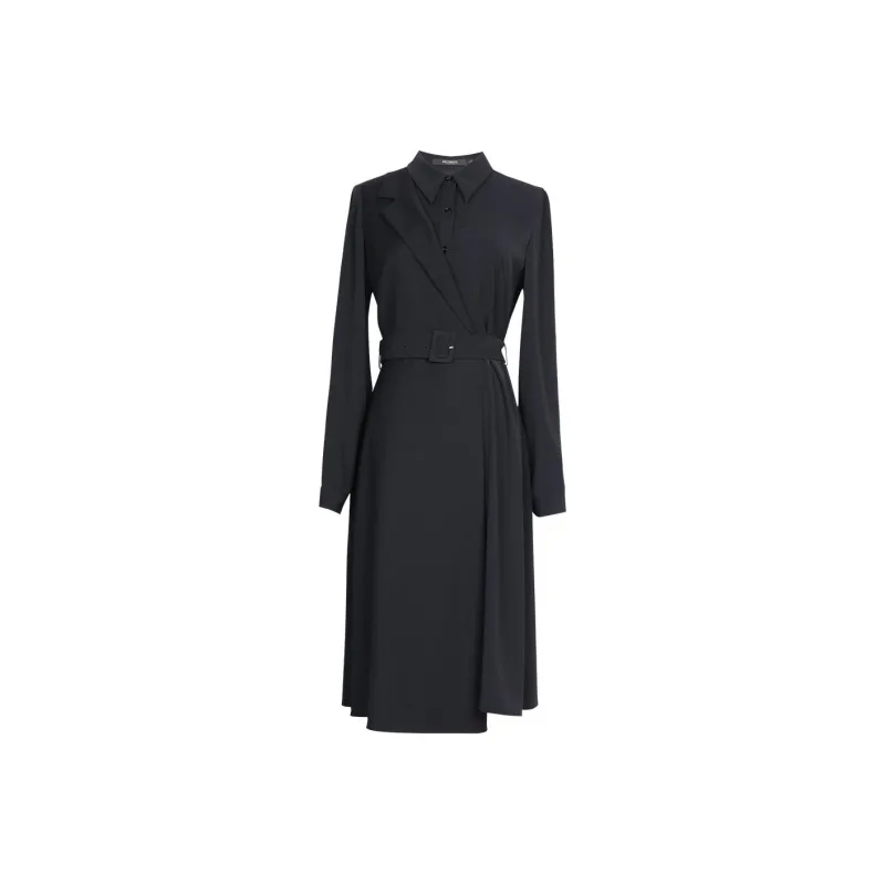 ROEYSHOUSE Long Sleeved Dress Women's Black-0