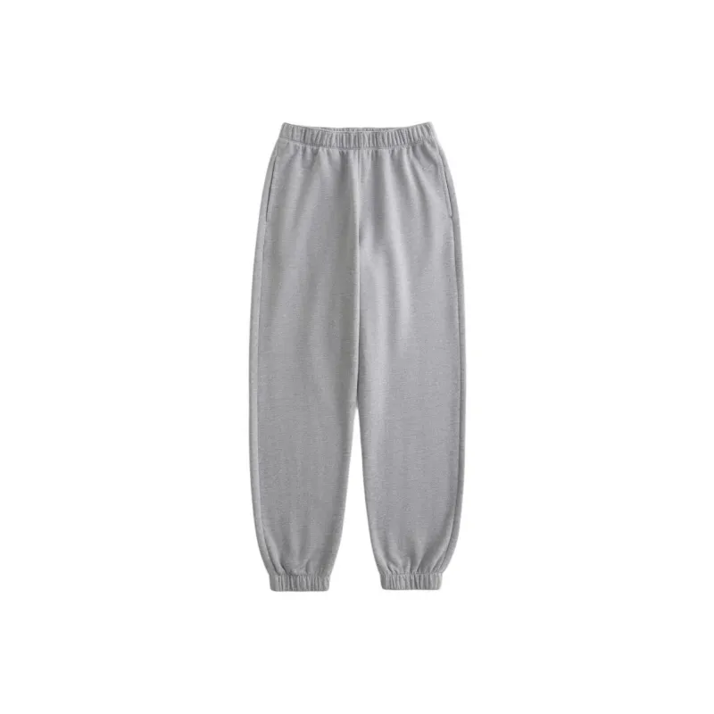 Hollister Knitted Sports Pants Women's Gray-0