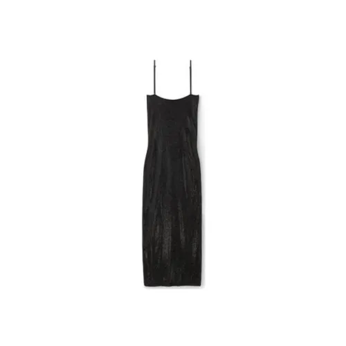 Alexander Wang FW23 Slip Dress Women's Black