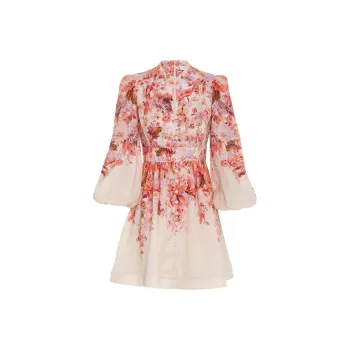 Zimmermann Long-Sleeved Dresses Women's Pink
