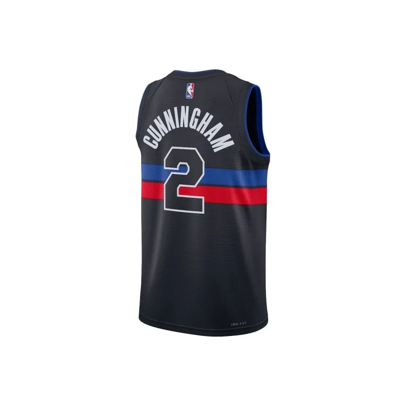 Nike Jordan Nba Detroit Pistons Cade Cunningham Statement Edition Swingman Jersey-1