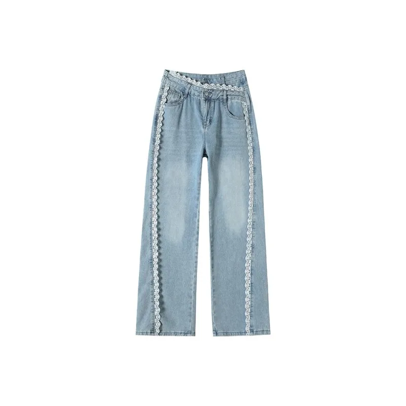 Shuhao Bai Jeans Women's Light Blue-0