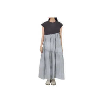 FREAK'S STORE Short Sleeved Dress Women's Charcoal Gray