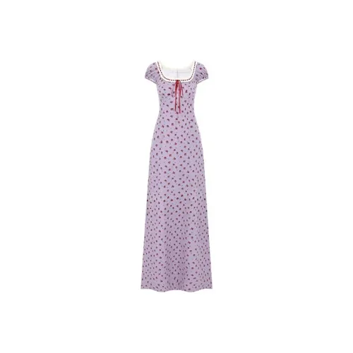 Local Gal Short Sleeved Dress Women's Purple