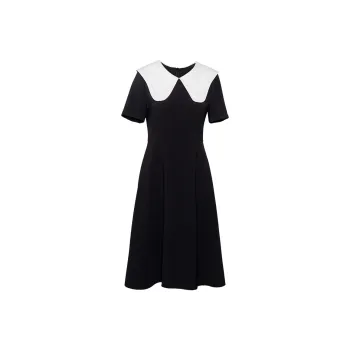 ROEYSHOUSE Short Sleeved Dresses Women's Black