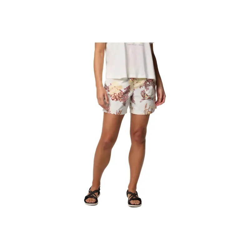 Columbia Sandy River Casual Shorts Women's Ecru-0