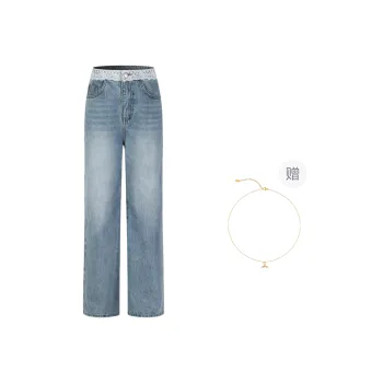 Three Quarters Jeans Women's Blue