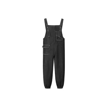 Elva' Island Overalls Women's Black