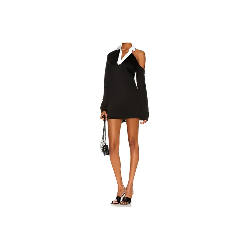 Rta Long-Sleeved Dresses Women's Black-0