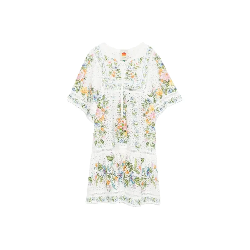 Farm Rio Broderie anglaise Beach Dress-0