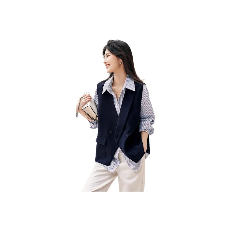 XWI Casual Suit Women's Navy Blue-0