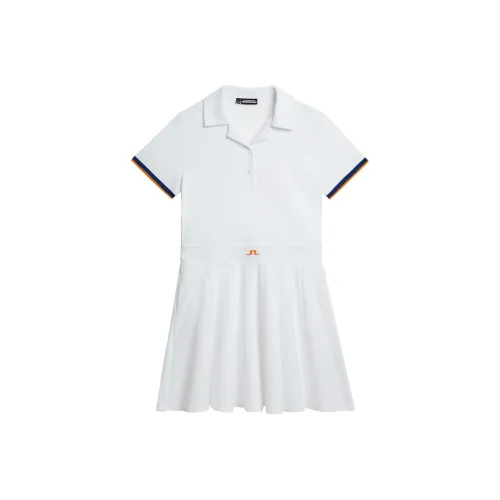 J.Lindeberg Dagmar Dress Short Sleeved Dress Women's White
