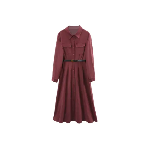 A Paradise For Awakening Long Sleeved Dress Women's
