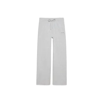 ARITZIA Terry Sweatfleece Boyfriend Wide Sweatpant Knitted Sports Pants Women's Heather Chrome