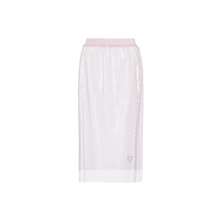 PRADA Casual Long Skirts Women's Purple-0