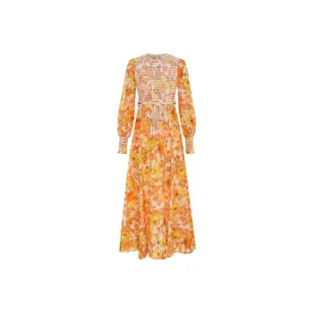 Zimmermann Long-Sleeved Dresses Women's Yellow