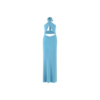 Tiger Mist SS24 TIANAH MAXI DRESS Sleeveless Dress Women's Blue