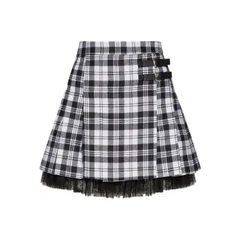 RED VALENTINO Casual Short Skirts Women's Black