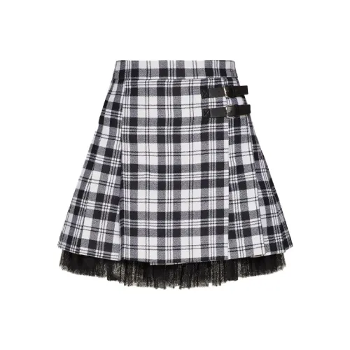 RED VALENTINO Casual Short Skirts Women's Black