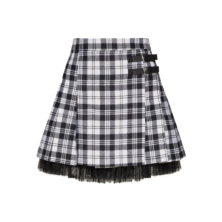 RED VALENTINO Casual Short Skirts Women's Black-0