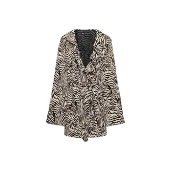 ZARA Trf Long-Sleeved Dresses Women's White