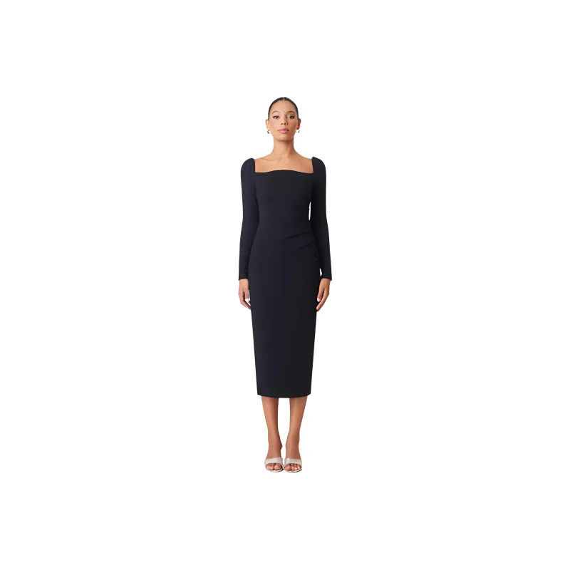 ELLIATTCOLLECTIVE Long-Sleeved Dresses Women's Black-0