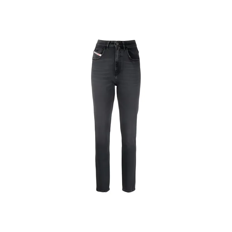 DIESEL High-waisted Straight-leg Jeans-0