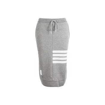 THOM BROWNE 4 Bar Fitted Skirt
