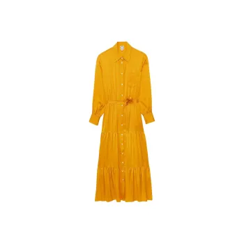 INES DE LA FRESSANGE Long Sleeved Dress Women's Orange