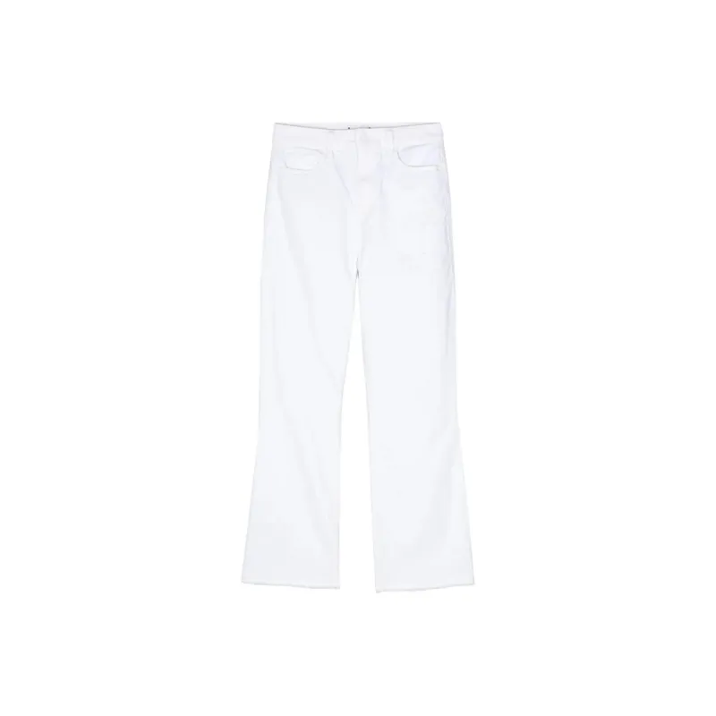PAIGE Raw cut Straight Jeans-0