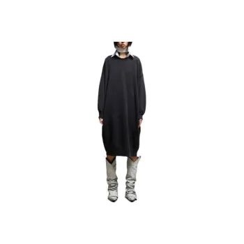 R13 Long-Sleeved Dresses Women's Gray