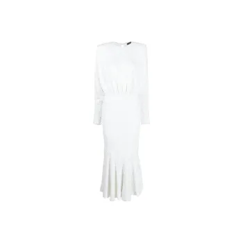 Rotate Long-Sleeved Dresses Women's White