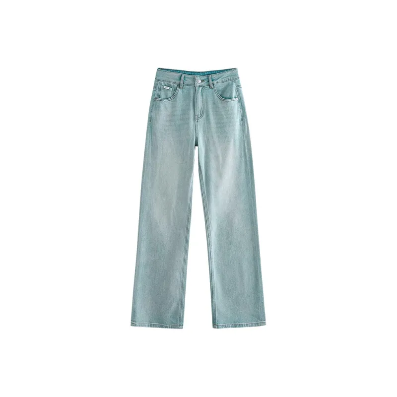 Initial Language Jeans Women's Vintage Green-0