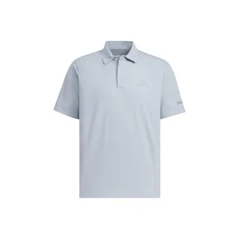 Adidas Polo Shirt Men's Silver Gray