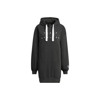 Adidas Long-Sleeved Dresses Women's Carbon Gray
